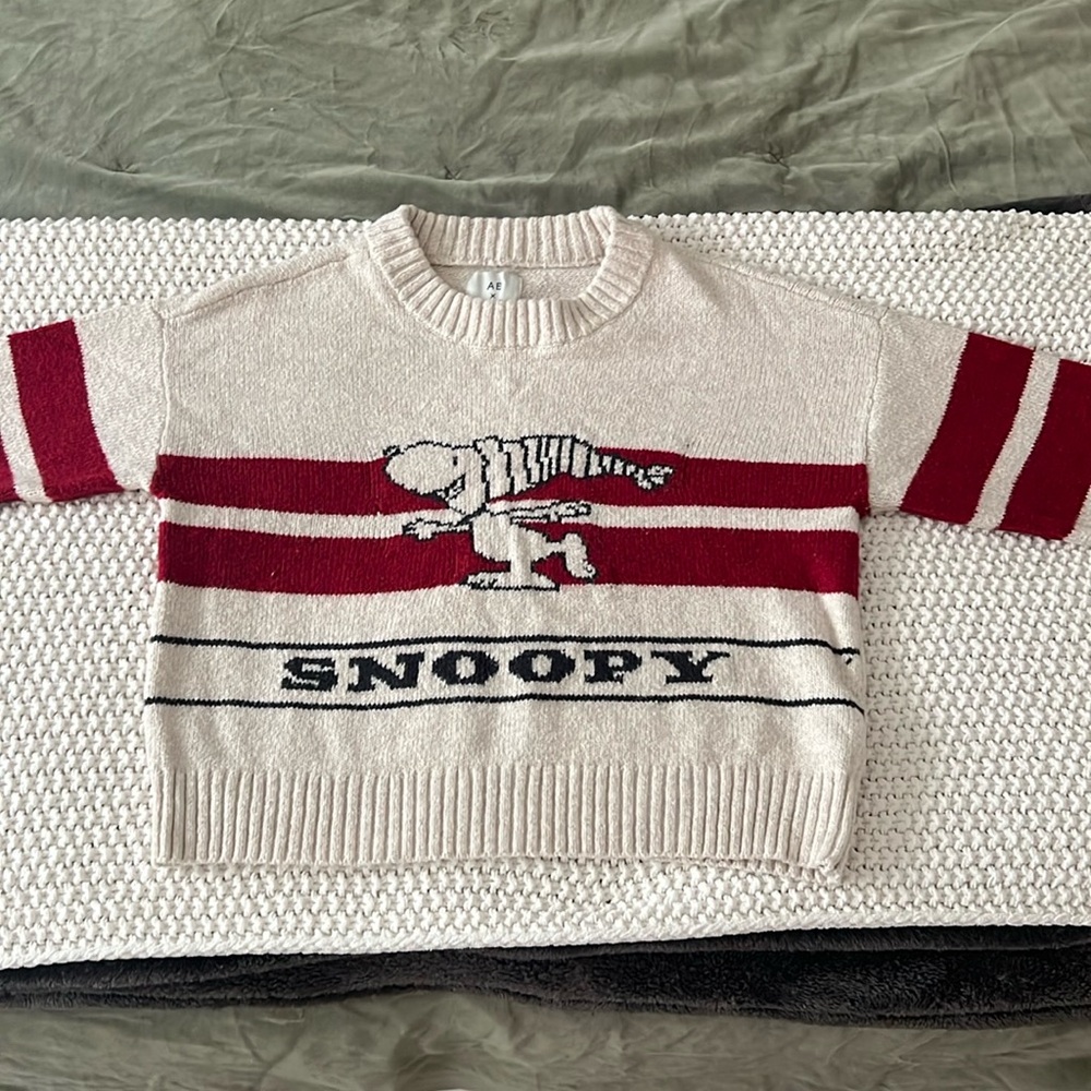 American Eagle Snoopy Sweater/Sz XS
